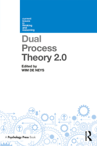 表紙画像: Dual Process Theory 2.0 1st edition 9781138700642
