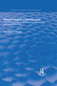 Cover image: Ghana in Search of Development 1st edition 9781138637481