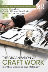 Cover image: The Organization of Craft Work 1st edition 9781138636668