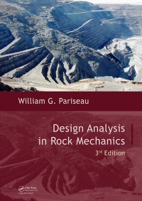 صورة الغلاف: Design Analysis in Rock Mechanics 3rd edition 9781138029583
