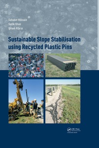 Cover image: Sustainable Slope Stabilisation using Recycled Plastic Pins 1st edition 9780367573584