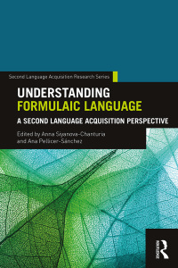 Cover image: Understanding Formulaic Language 1st edition 9781138634978