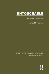 Cover image: Untouchable 1st edition 9781138633964