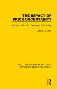 Cover image: The Impact of Price Uncertainty 1st edition 9781138633636