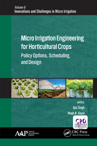 Cover image: Micro Irrigation Engineering for Horticultural Crops 1st edition 9781771885409
