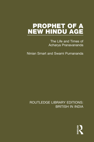 Cover image: Prophet of a New Hindu Age 1st edition 9780415347419