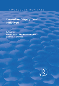 Imagen de portada: Innovative Employment Initiatives 1st edition 9781138634183