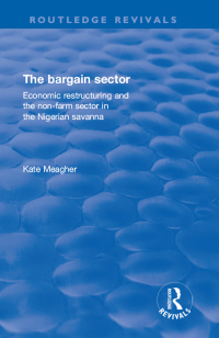 Cover image: The Bargain Sector 1st edition 9780415793063