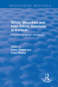 Imagen de portada: Ethnic Minorities and Inter-ethnic Relations in Context 1st edition 9780415793032