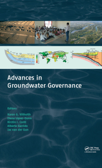 Imagen de portada: Advances in Groundwater Governance 1st edition 9781138748590