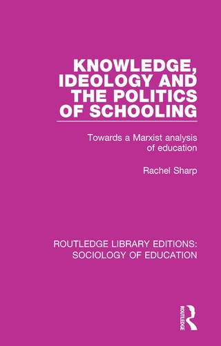 Imagen de portada: Knowledge, Ideology and the Politics of Schooling 1st edition 9781138629462