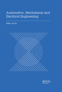 Imagen de portada: Automotive, Mechanical and Electrical Engineering 1st edition 9781138629516