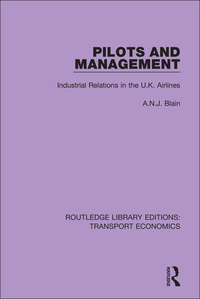 Omslagafbeelding: Pilots and Management 1st edition 9781138628915