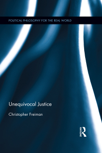 Immagine di copertina: Unequivocal Justice 1st edition 9780367233617
