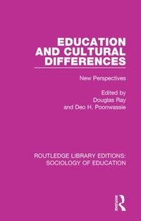 Imagen de portada: Education and Cultural Differences 1st edition 9780415793117