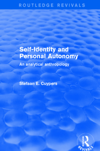 Cover image: Self-Identity and Personal Autonomy 1st edition 9780415792776