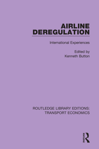 Imagen de portada: Airline Deregulation 1st edition 9780415791830
