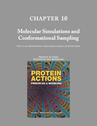 Cover image: Chapter 10- Molecular Simulations and Conformational Sampling (Protein Actions: Principles and Modeling) 9780815341772