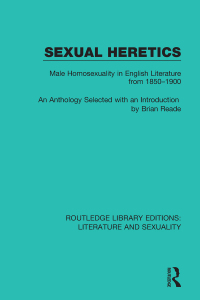 Imagen de portada: Sexual Heretics 1st edition 9780415790895