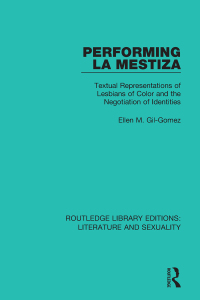 Cover image: Performing La Mestiza 1st edition 9780415789561