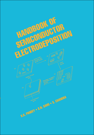 Imagen de portada: Handbook of Semiconductor Electrodeposition 1st edition 9780824797010