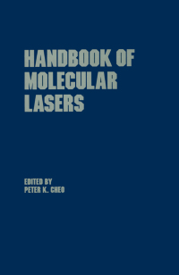 Titelbild: Handbook of Molecular Lasers 1st edition 9780824776510