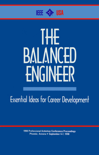 Cover image: The Balanced Engineer 1st edition 9780879423247