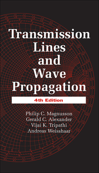 Cover image: Transmission Lines and Wave Propagation 4th edition 9780849302695