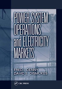 表紙画像: Power System Operations and Electricity Markets 1st edition 9780849308130