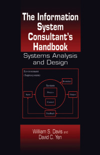 Imagen de portada: The Information System Consultant's Handbook 1st edition 9780849370014