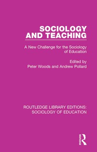 Cover image: Sociology and Teaching 1st edition 9780415789639