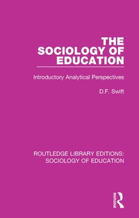 Cover image: The Sociology of Education 1st edition 9780415788977
