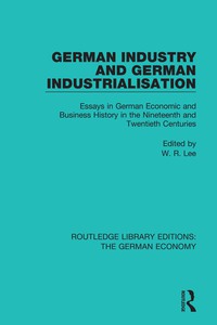 Titelbild: German Industry and German Industrialisation 1st edition 9780415788649