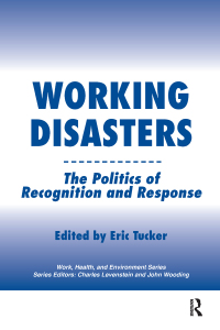صورة الغلاف: Working Disasters 1st edition 9780895033192