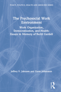 Imagen de portada: The Psychosocial Work Environment 1st edition 9780895030788