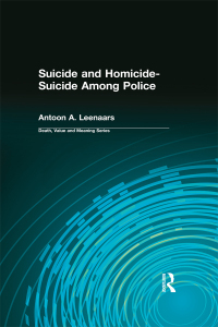 表紙画像: Suicide and Homicide-Suicide Among Police 1st edition 9780415784726