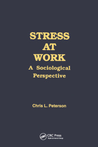 Imagen de portada: Stress at Work 1st edition 9780415783903