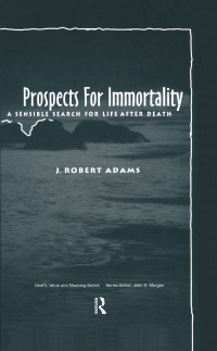 Imagen de portada: Prospects for Immortality 1st edition 9780415785129