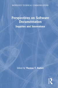 表紙画像: Perspectives on Software Documentation 1st edition 9780895030689