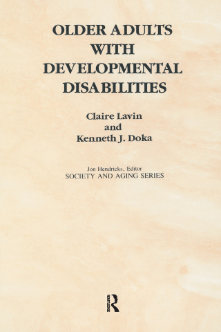Cover image: Older Adults with Developmental Disabilities 1st edition 9780895031884