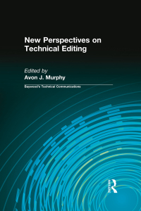 Imagen de portada: New Perspectives on Technical Editing 1st edition 9780895033949