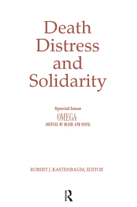 Cover image: Death, Distress, and Solidarity 1st edition 9780895031150