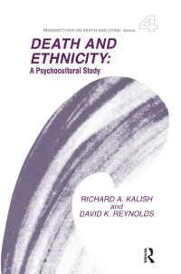 صورة الغلاف: Death and Ethnicity 1st edition 9780415785808