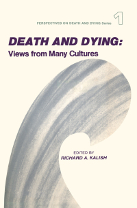 Cover image: Death and Dying 1st edition 9780415785785