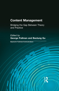 Cover image: Content Management 1st edition 9780895033789