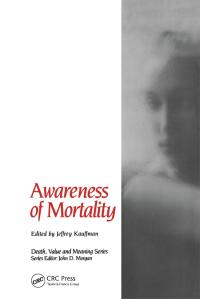 Cover image: Awareness of Mortality 1st edition 9780895031747