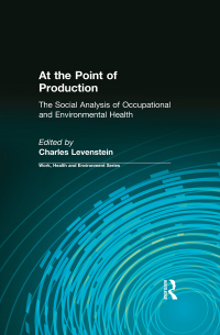 Cover image: At the Point of Production 1st edition 9780415784290