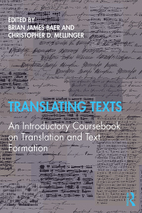 Cover image: Translating Texts 1st edition 9780415788083