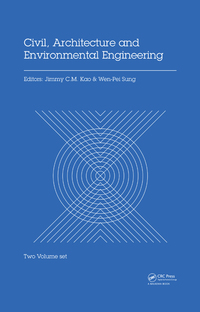 Cover image: Civil, Architecture and Environmental Engineering 1st edition 9780367777999