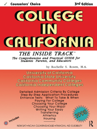 Cover image: College in California 3rd edition 9781880403136